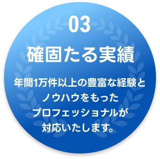 03 確固たる実績